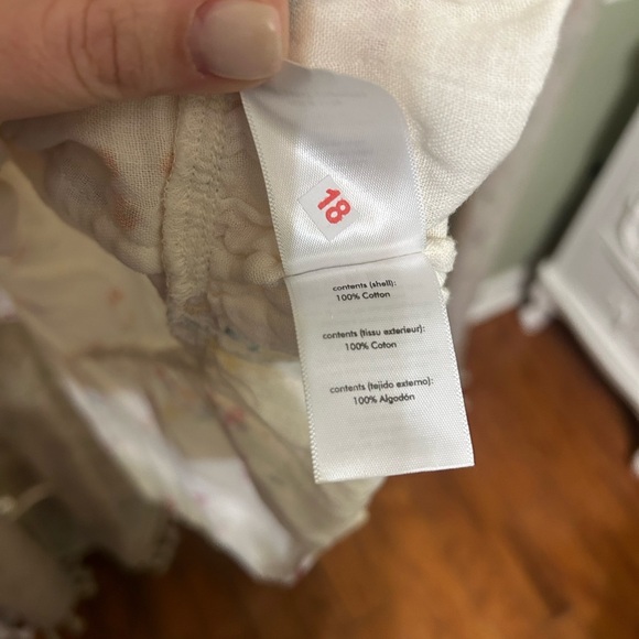 Rachel Parcell Floral Long Sleeve Cotton Gauze Mini Dress Size Large NWT - Picture 4 of 8